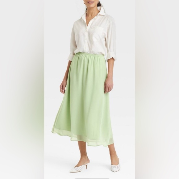 Women’s Sheer Maxi A-line Skirt XS - Picture 1 of 4